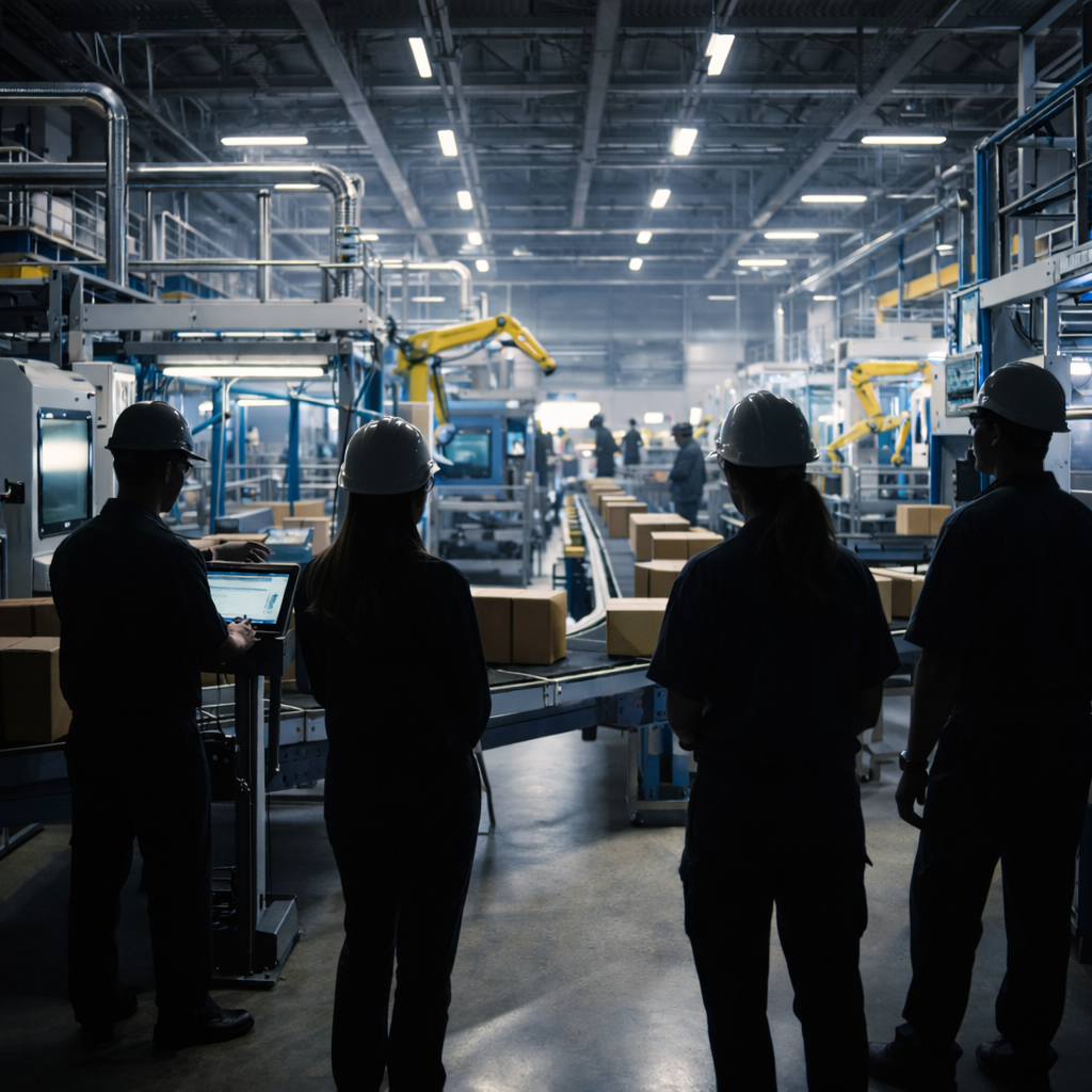 At the Manufacturing Plant