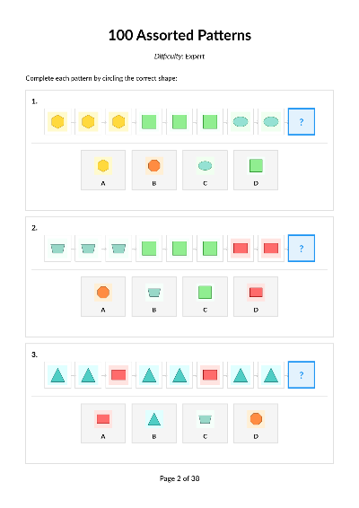 100 Assorted Expert Patterns Set 4 cover