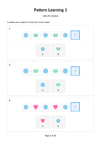 Pattern Learning 1 cover