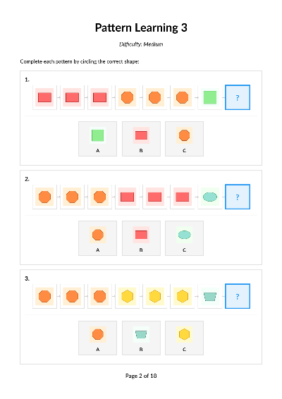 Pattern Learning 3 cover