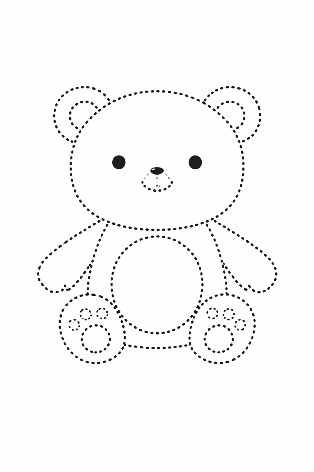 Dot tracing — Bear
