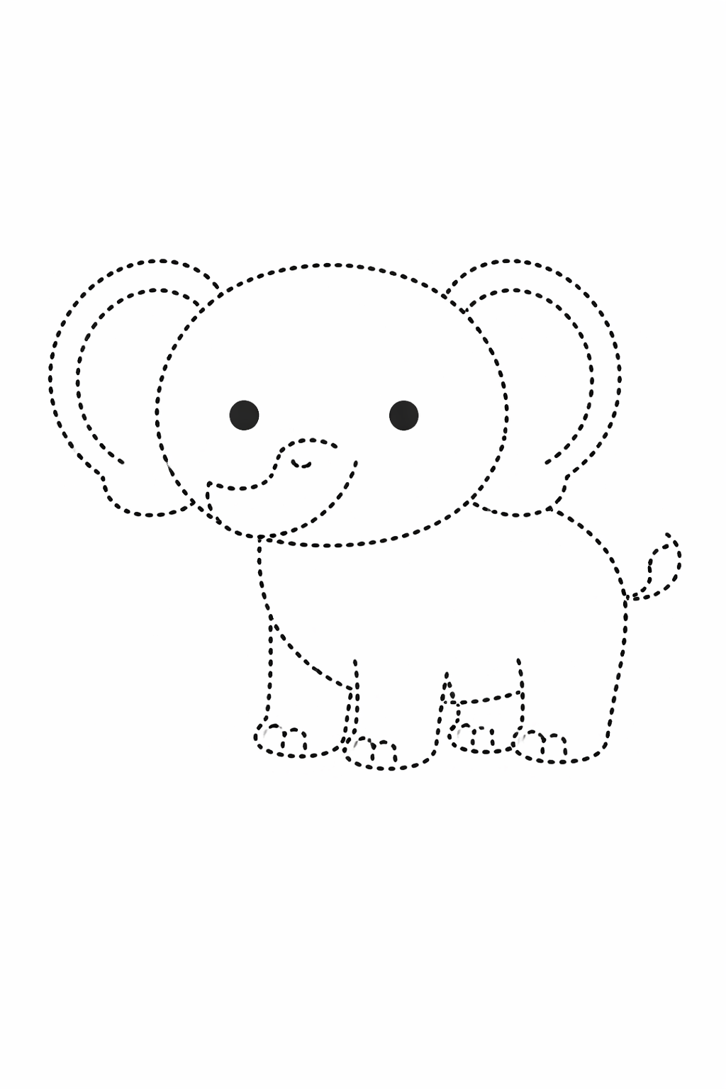 Dot tracing — Elephant