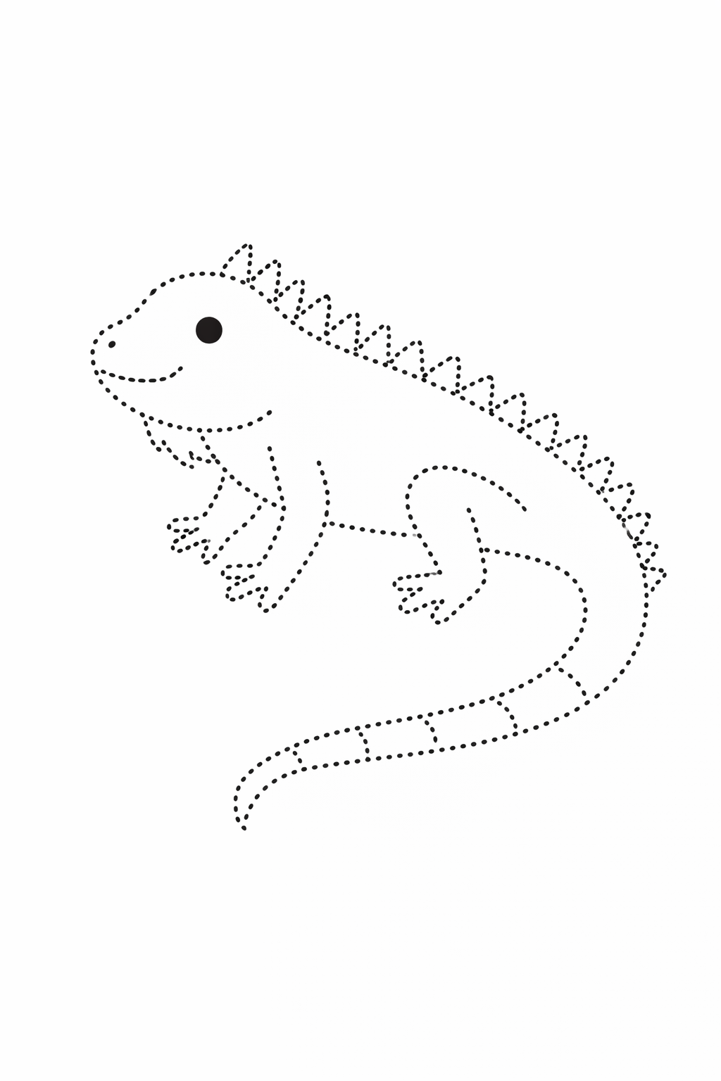 Dot tracing — Iguana