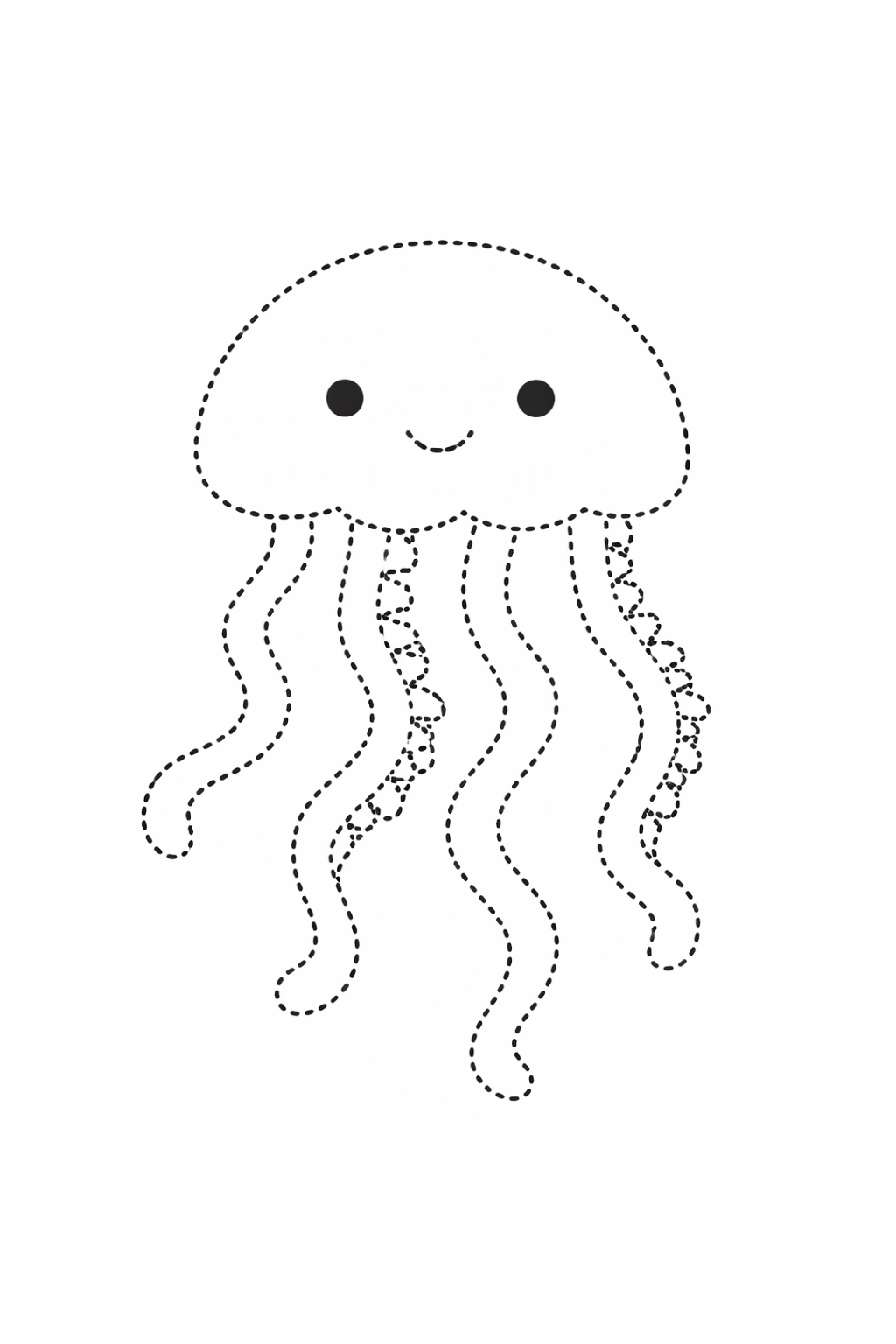 Dot tracing — Jellyfish