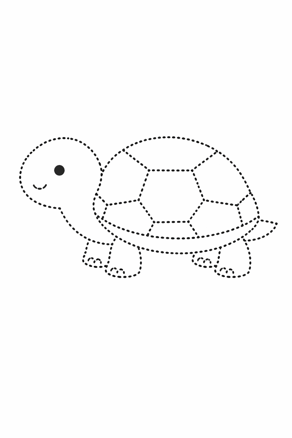 Dot tracing — Turtle