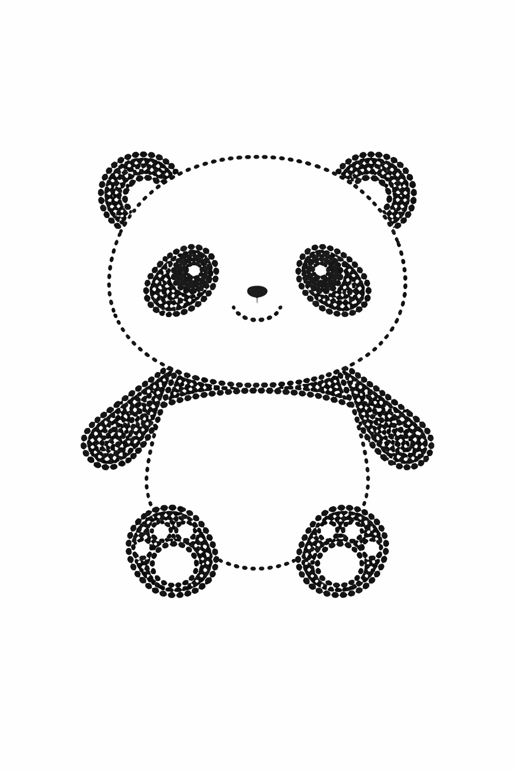 Dot tracing — Panda