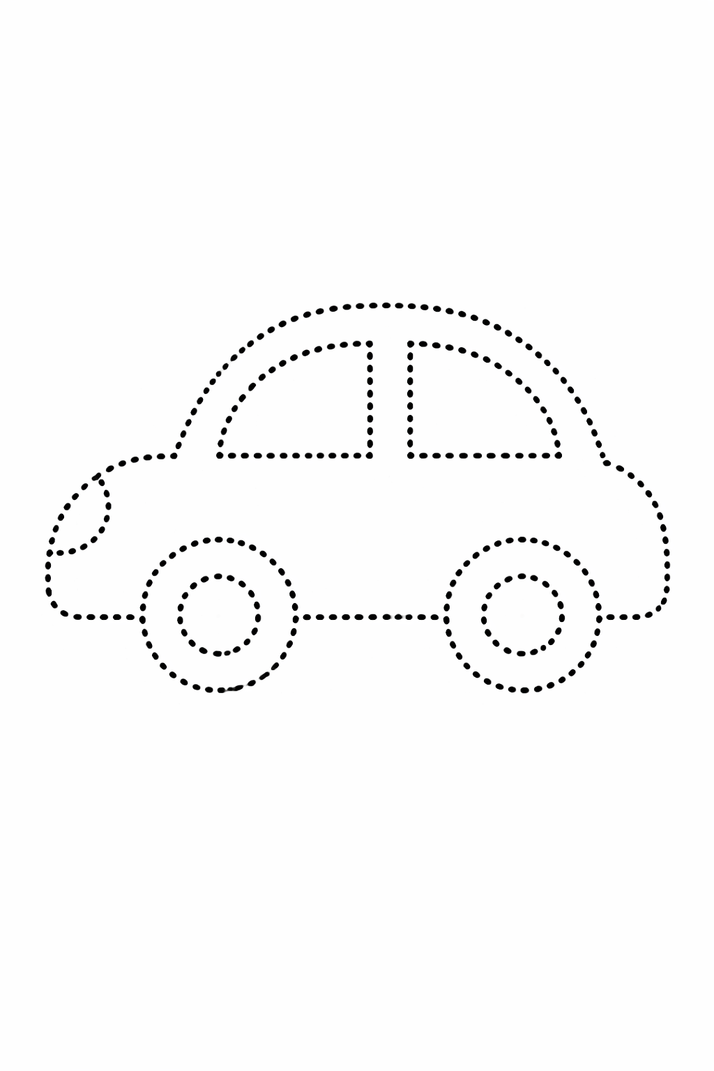 Dot tracing — Car